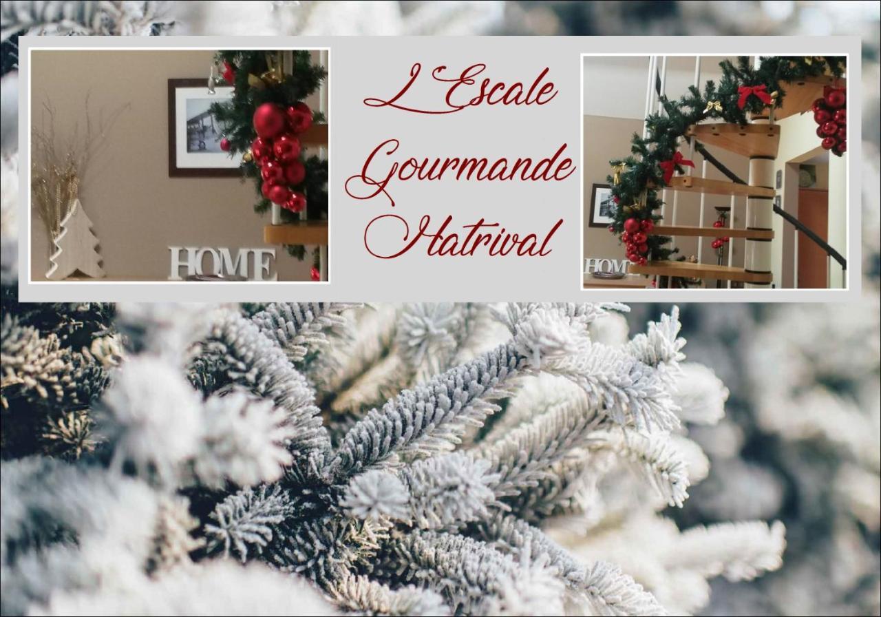L'Escale Gourmande Villa Hatrival Екстериор снимка